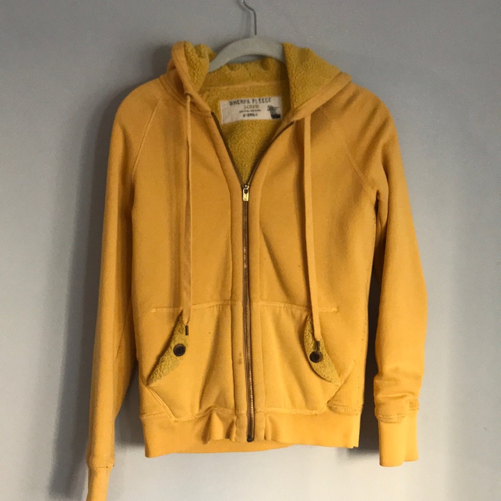 J. Crew Sherpa Fleece Jacket, XS